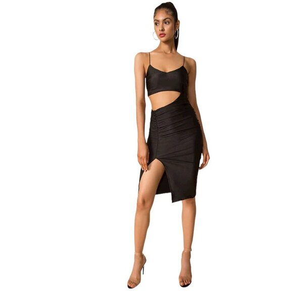 Tiger Mist Cheyenne Dress Black XS - Picture 1 of 10